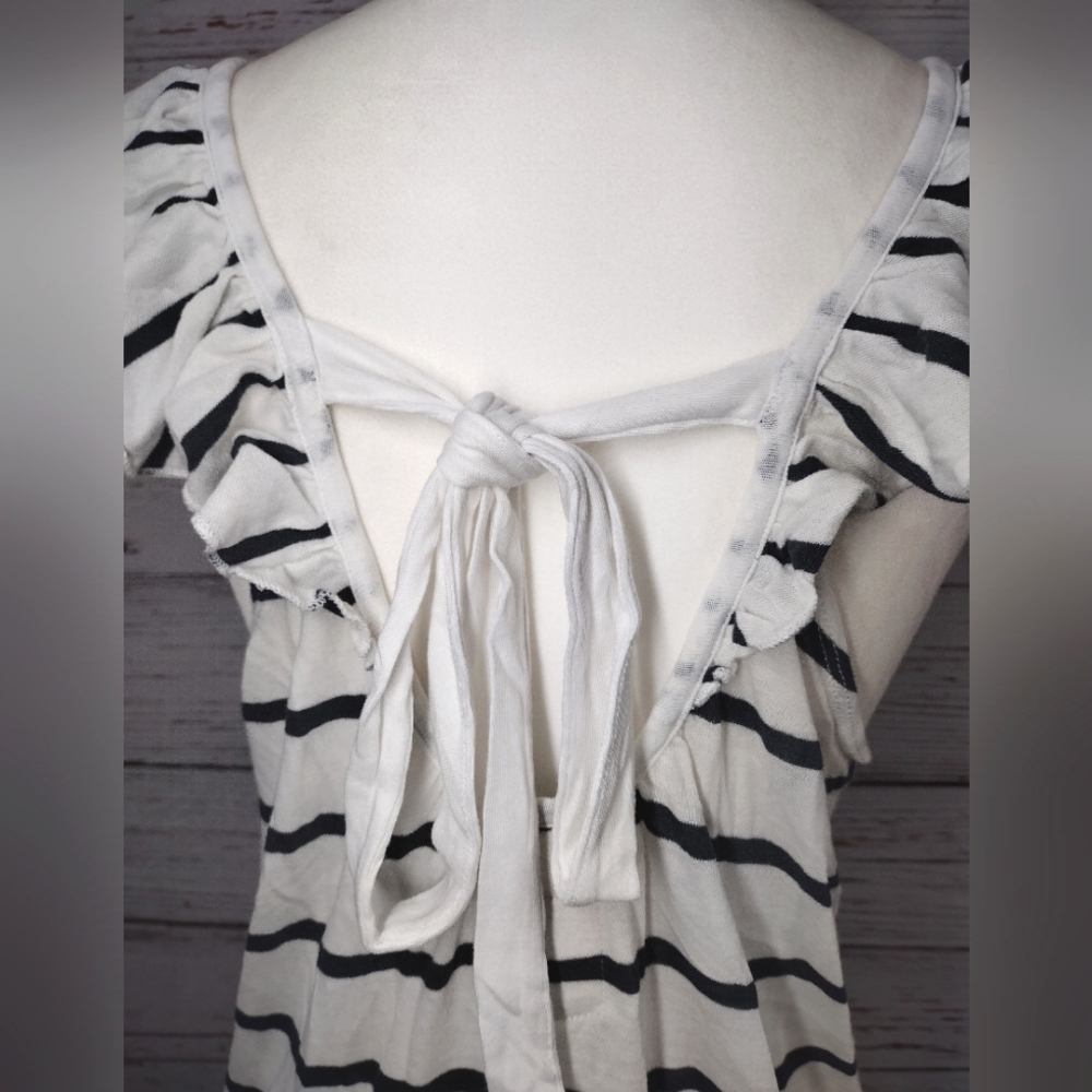 Chaser Striped Ruffle Top - Picture 8 of 11
